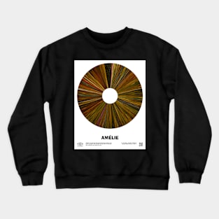 minimal_Amelie Warp Barcode Movie Crewneck Sweatshirt